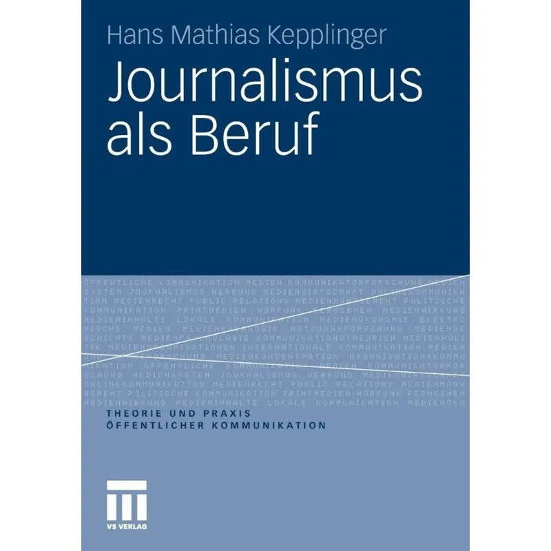 Journalismus als Beruf