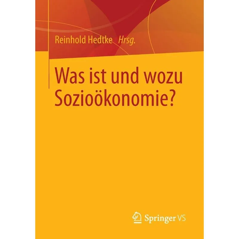 Was ist und wozu Sozioökonomie?