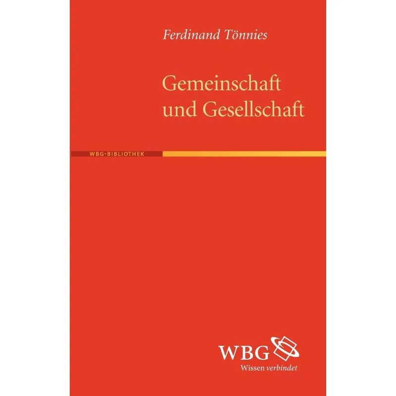 Gemeinschaft Und Gesellschaft