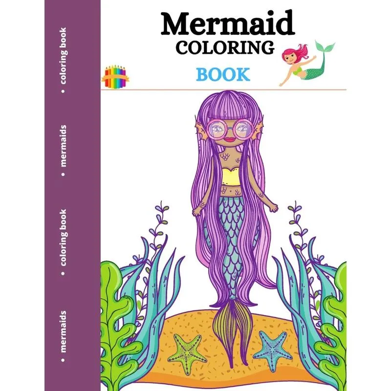 Mermaid Coloring Book