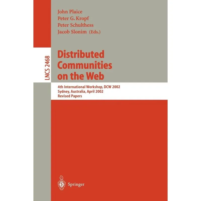 Distributed Communities on the Web