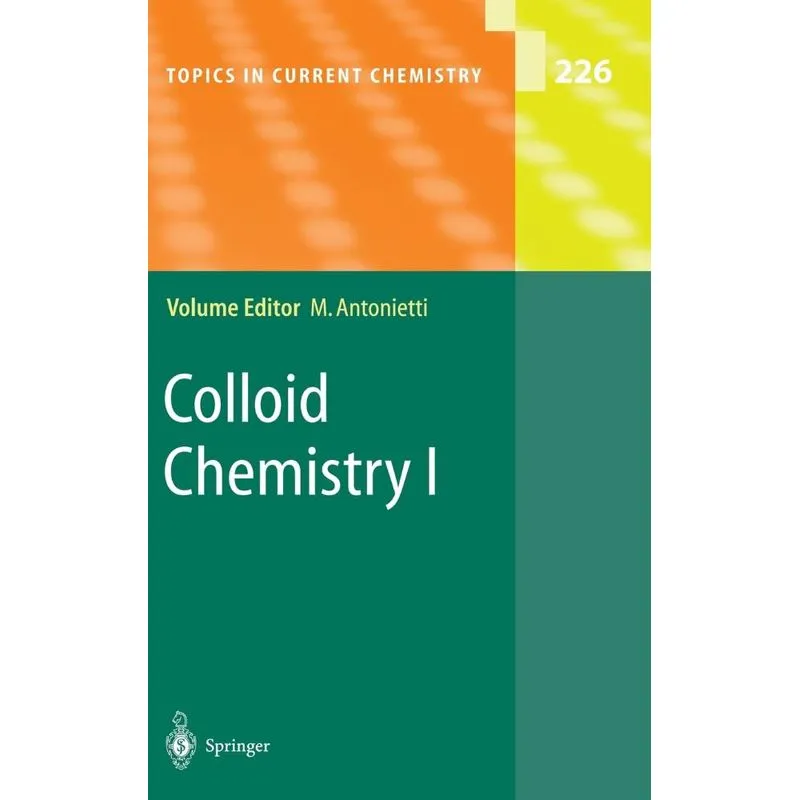 Colloid Chemistry I