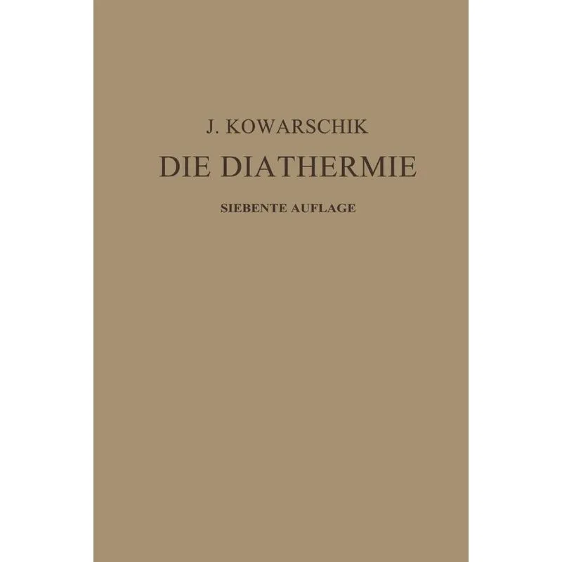 Die Diathermie