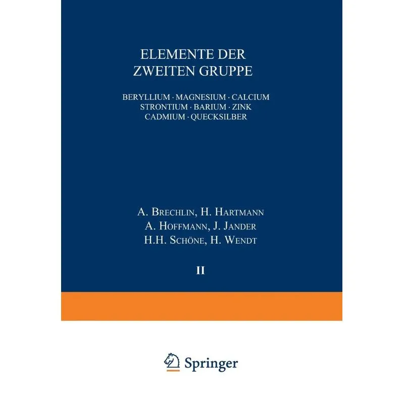 Elemente Der Zweiten Gruppe