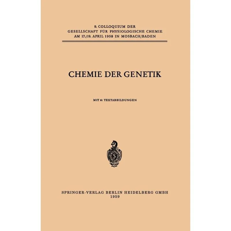 Chemie der Genetik