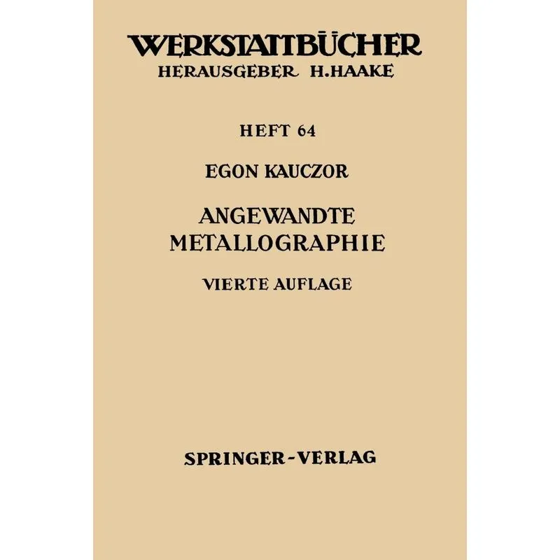 Angewandte Metallographie