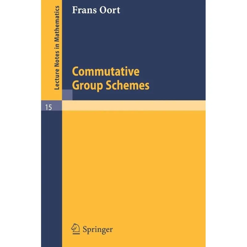 Commutative Group Schemes