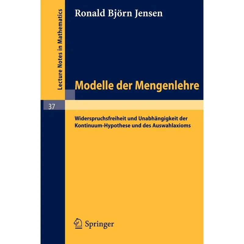 Modelle Der Mengenlehre