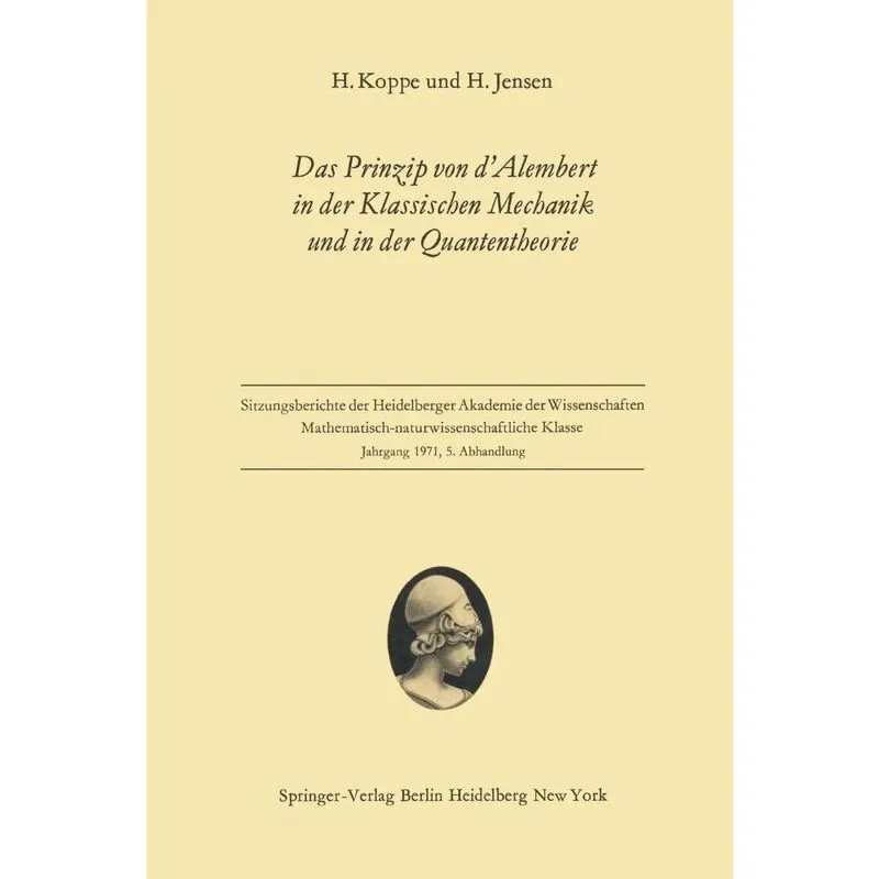Das Prinzip Von D Alembert in Der Klassischen Mechanik Und in Der Quantentheorie