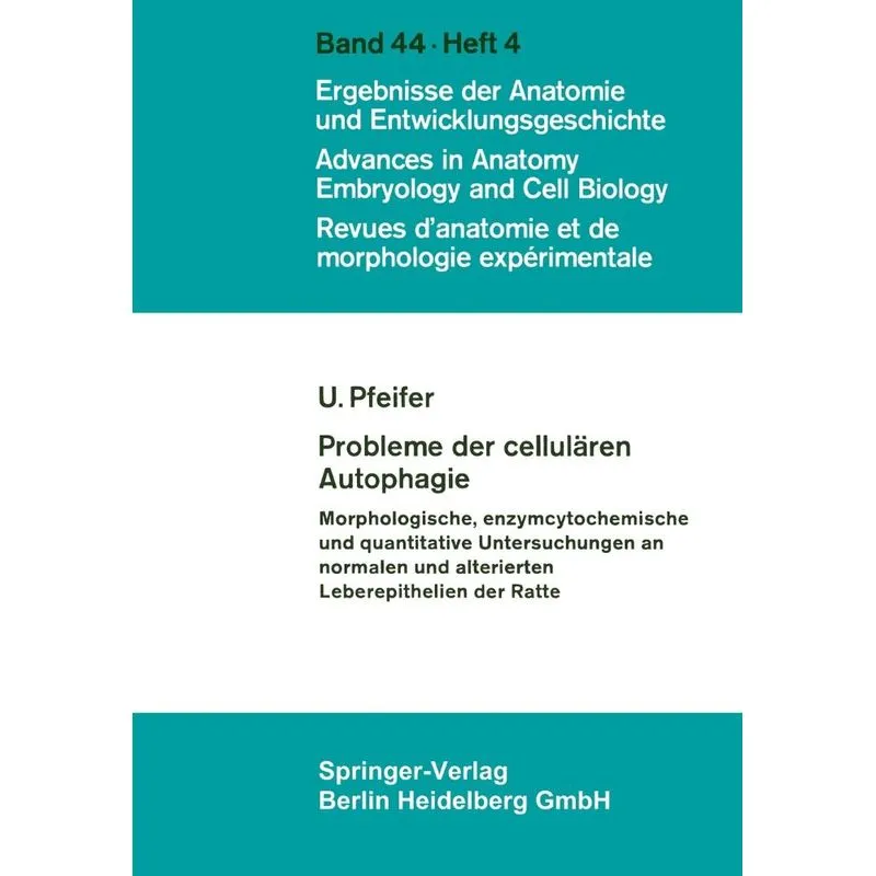 Probleme Der Cellularen Autophagie