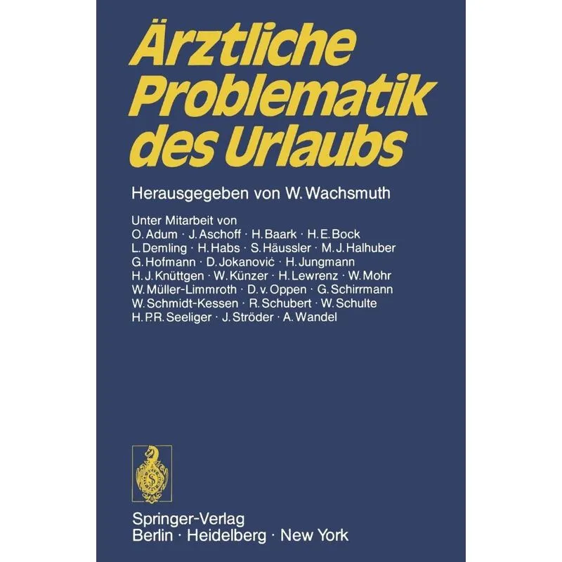 Ärztliche Problematik des Urlaubs
