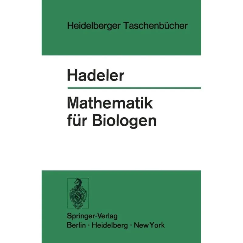 Mathematik für Biologen