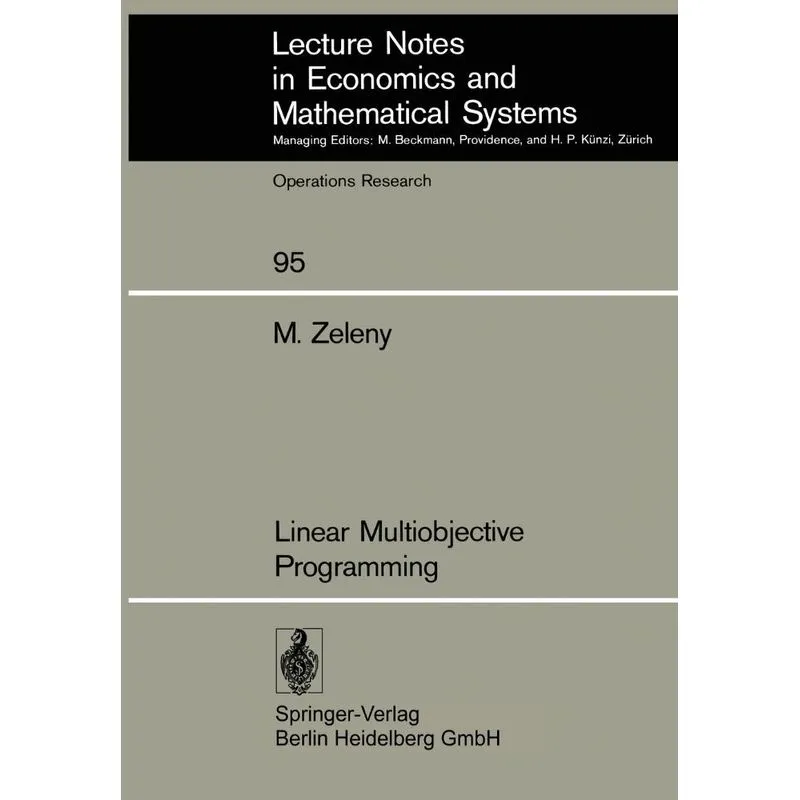 Linear Multiobjective Programming