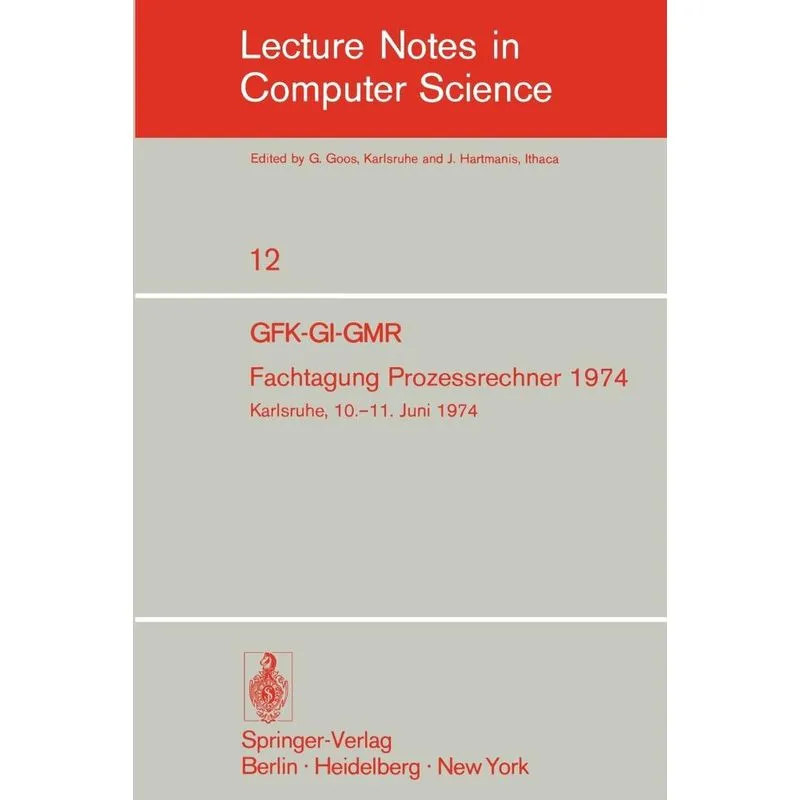 Fachtagung Prozessrechner 1974