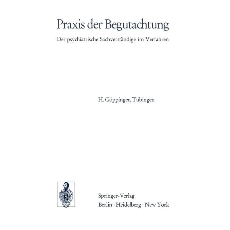 Praxis der Begutachtung