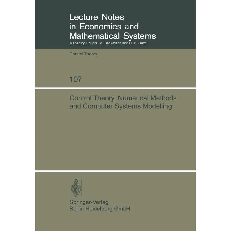 Control Theory, Numerical Methods and Computer Systems Mode