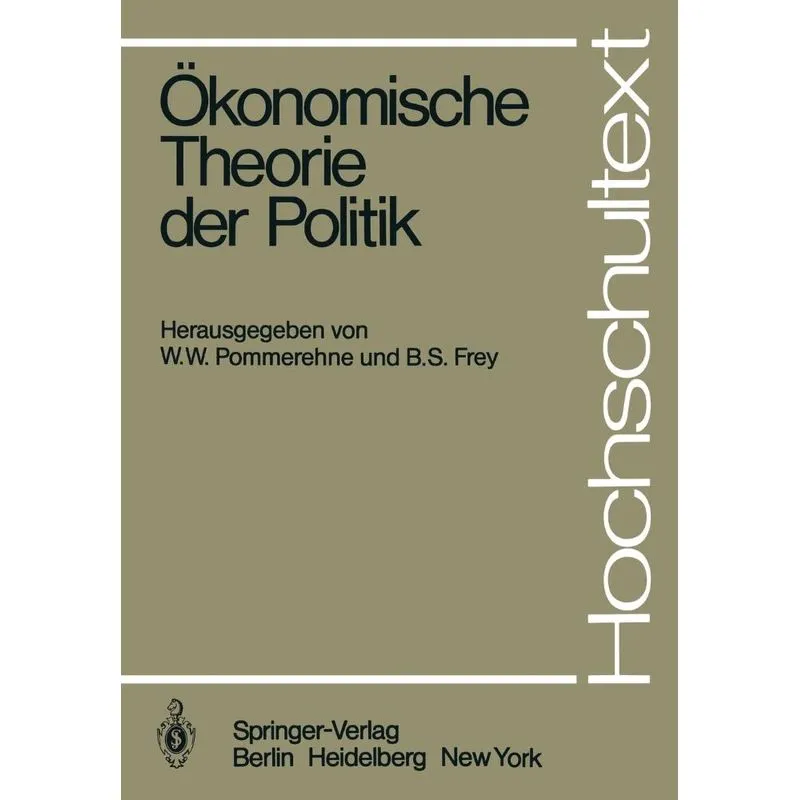 Ökonomische Theorie der Politik