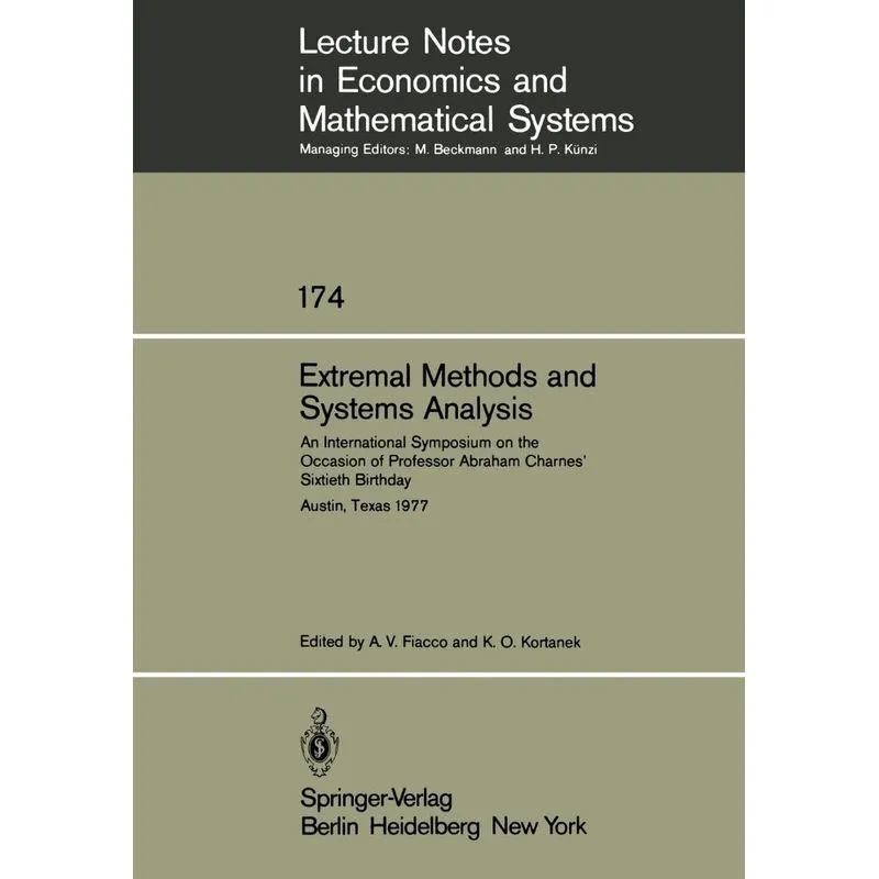 Extremal Methods and Systems Analysis