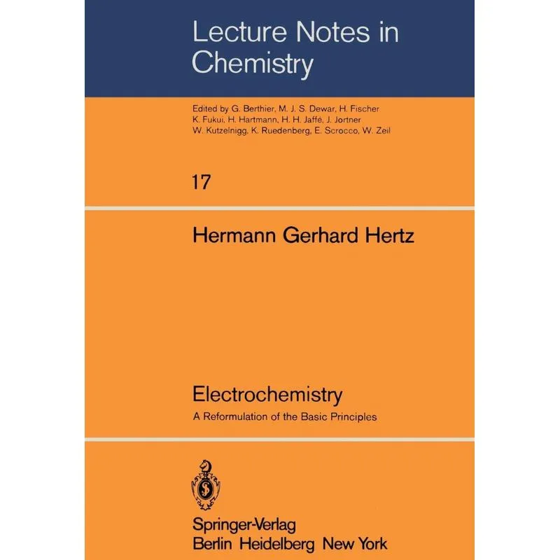 Electrochemistry