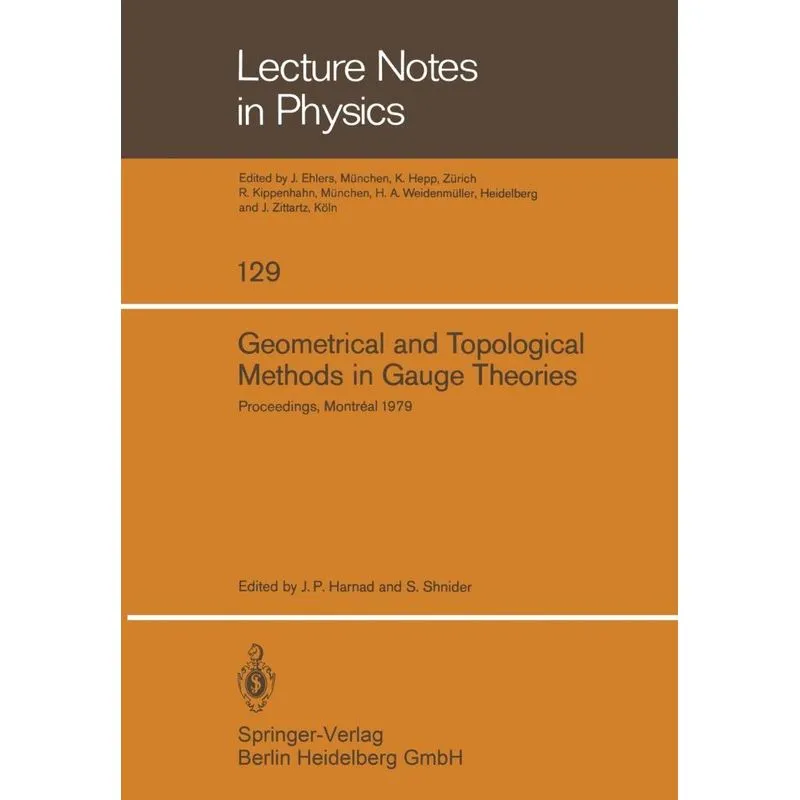 Geometrical and Topological Methods in Gauge Theories