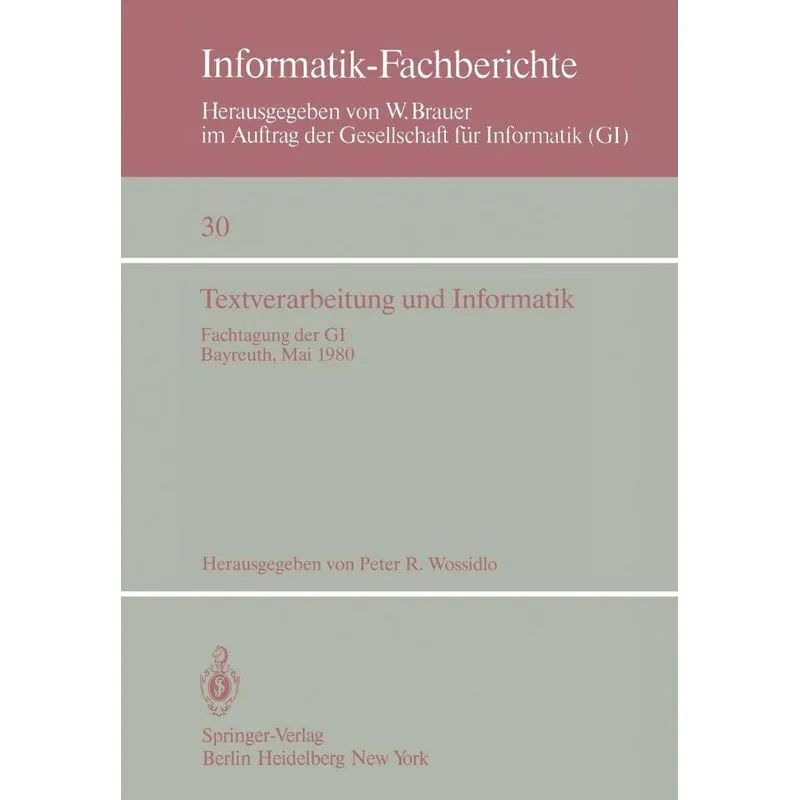 Textverarbeitung und Informatik
