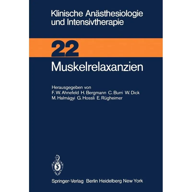 Muskelrelaxanzien