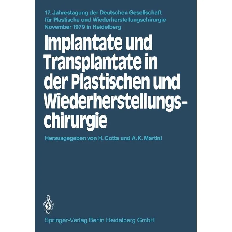 Implantate und Transplantate in der Plastischen und Wiederh