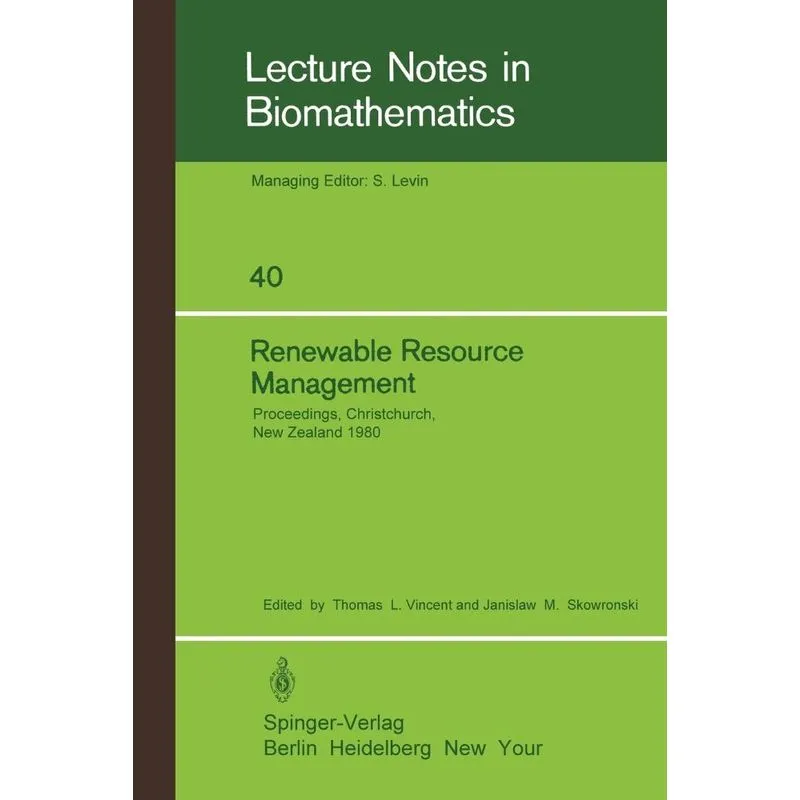 Renewable Resource Management