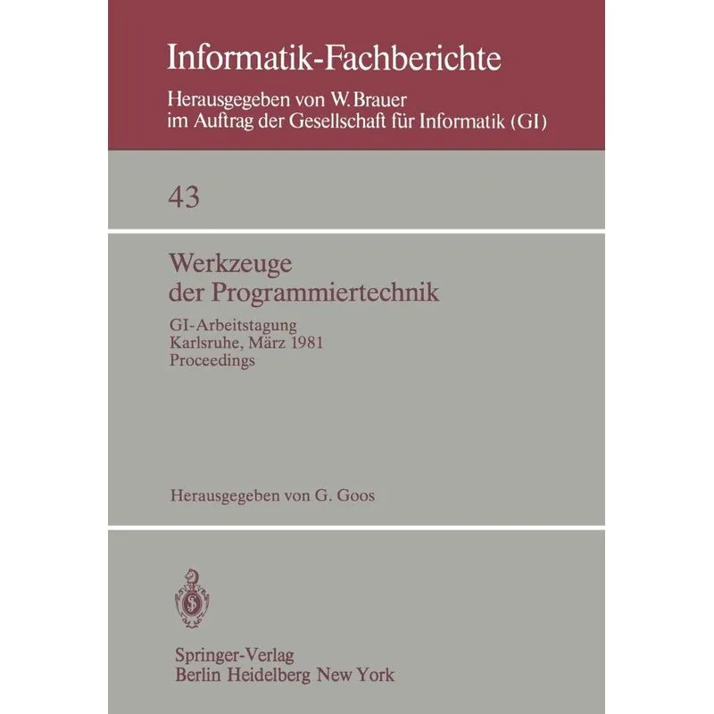 Werkzeuge der Programmiertechnik