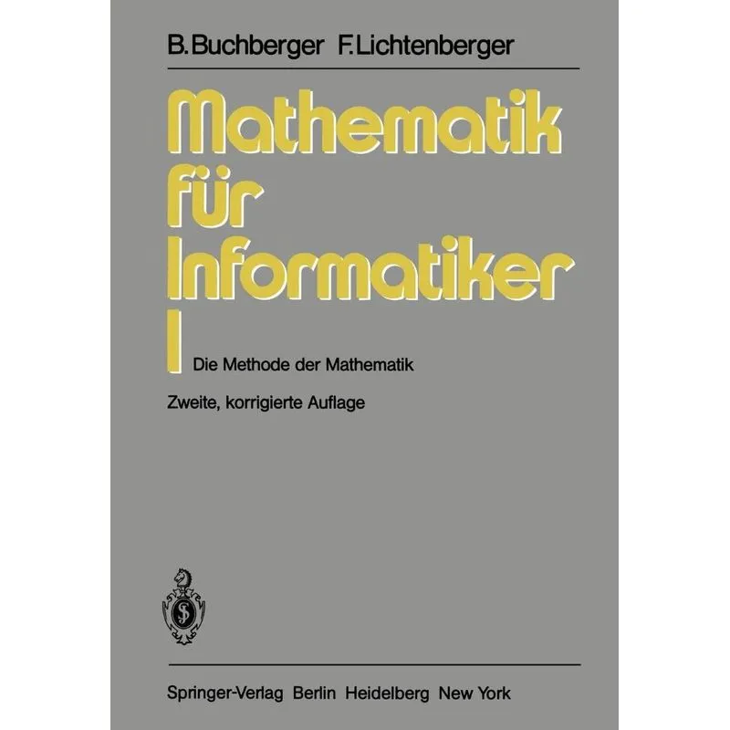 Mathematik für Informatiker I