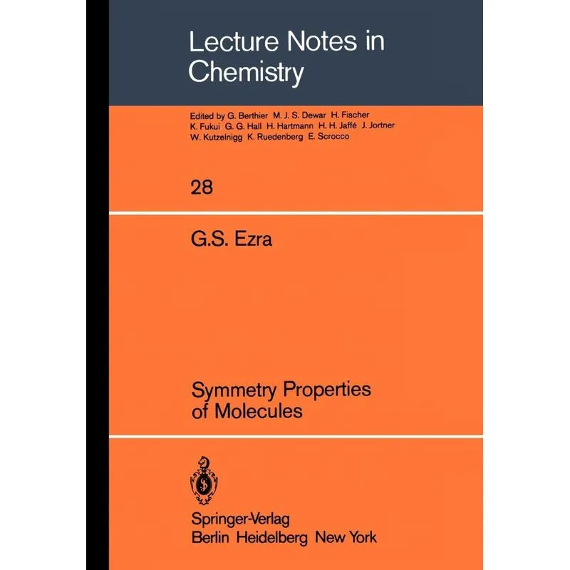 Symmetry Properties of Molecules