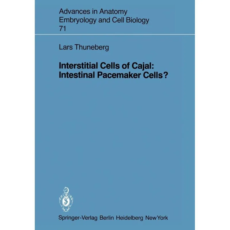 Interstitial Cells of Cajal