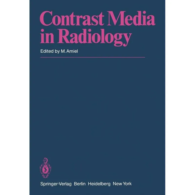 Contrast Media in Radiology