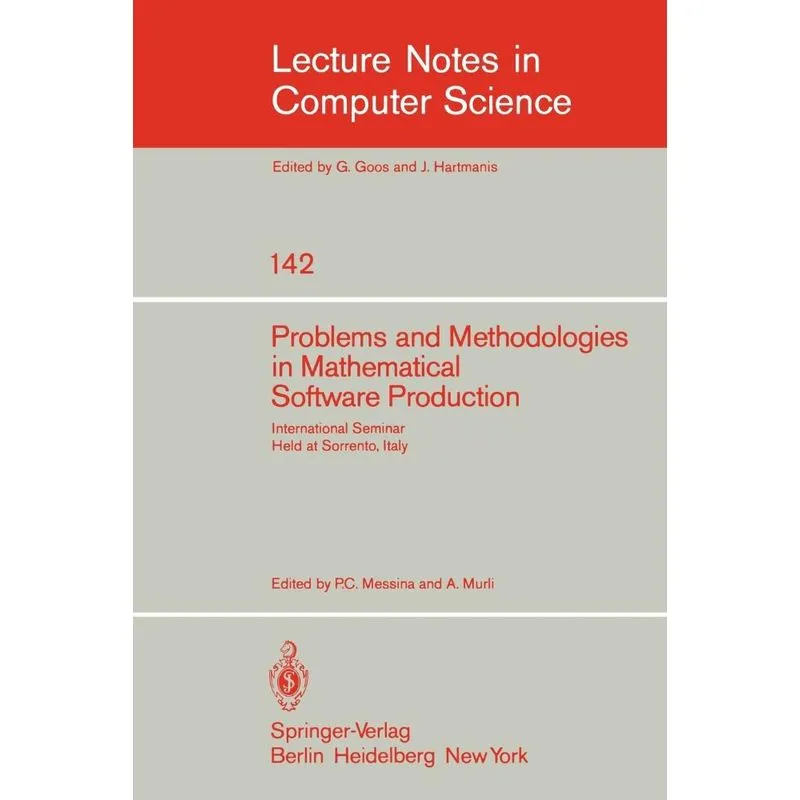 Problems and Methodologies in Mathematical Software Product