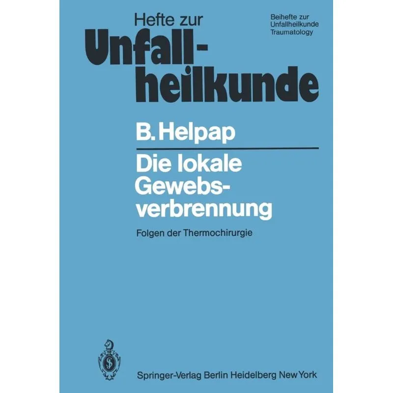Die lokale Gewebsverbrennung