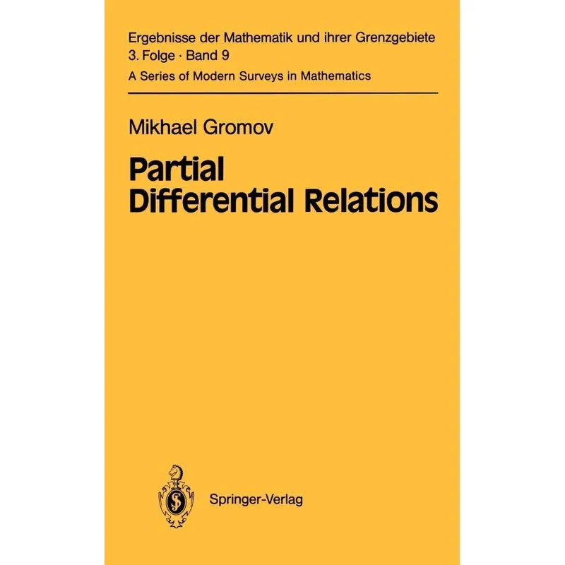 Partial Differential Relations