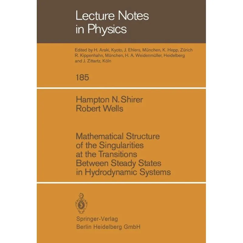 Mathematical Structure of the Singularities at the Transitions Between Steady States in Hydrodynamic Systems