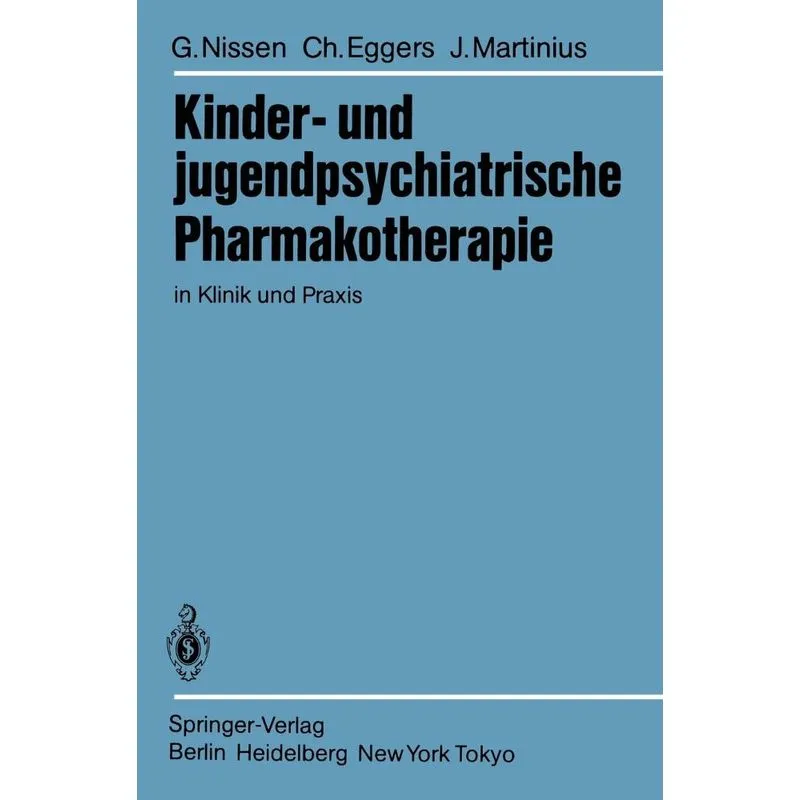 Kinder- und jugendpsychiatrische Pharmakotherapie in Klinik
