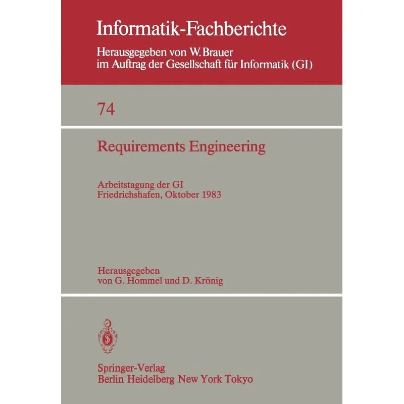 Requirements Engineering