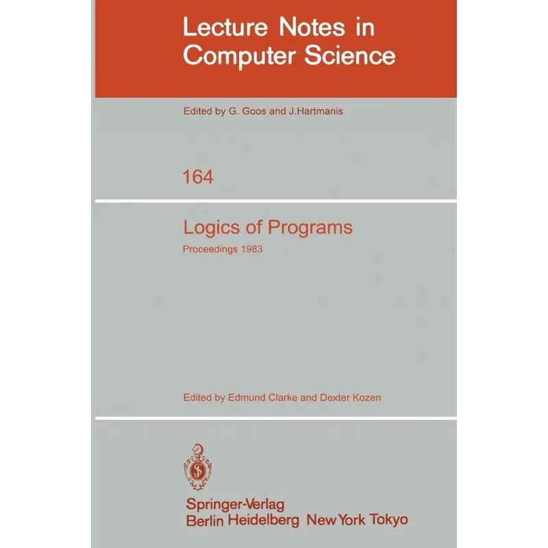 Logics of Programs