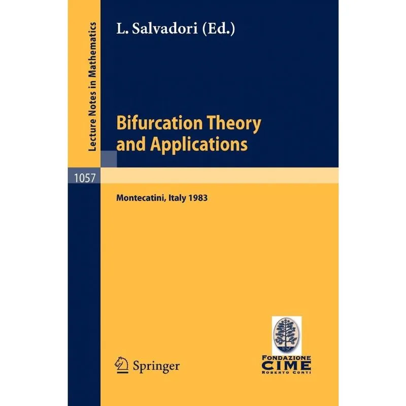 Bifurcation Theory and Applications