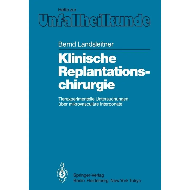 Klinische Replantationschirurgie