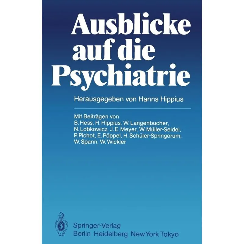 Ausblicke auf die Psychiatrie