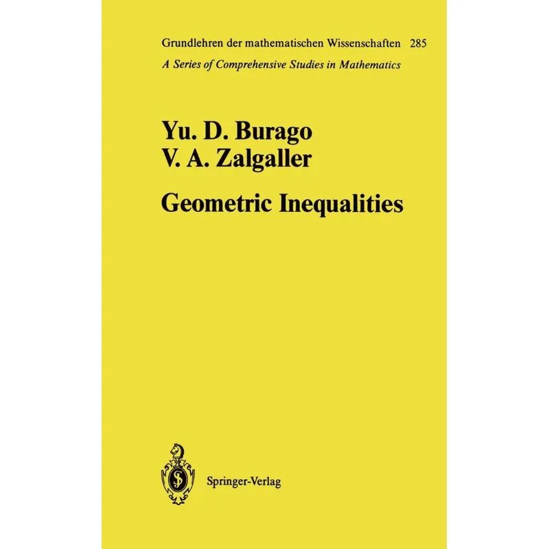 Geometric Inequalities