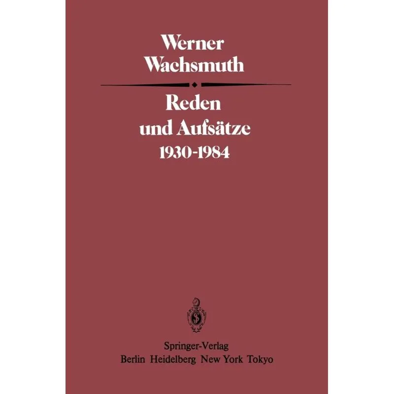 Reden und Aufsätze 1930-1984