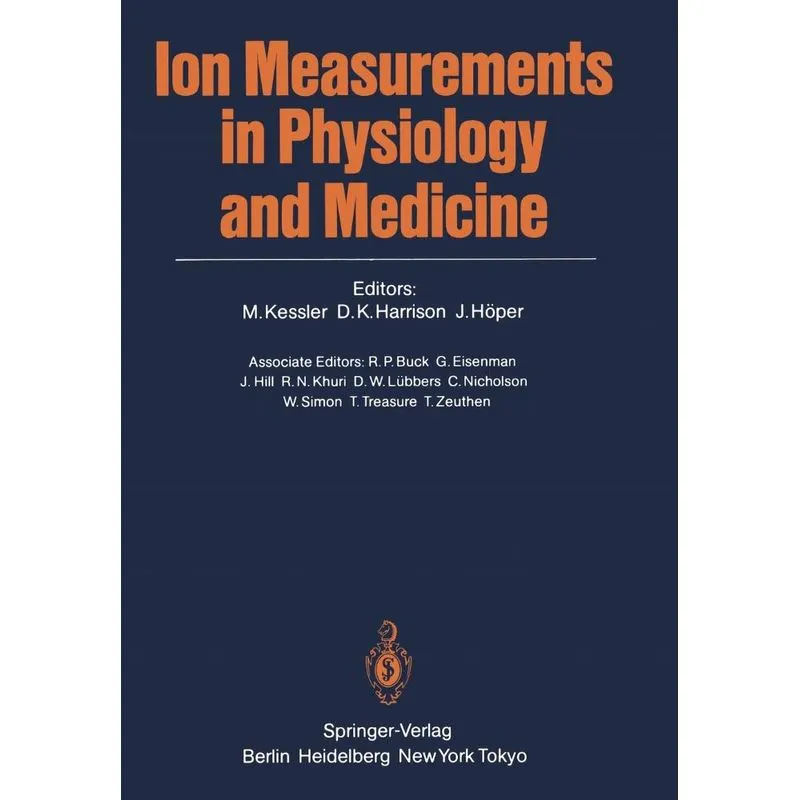 Ion Measurements in Physiology and Medicine