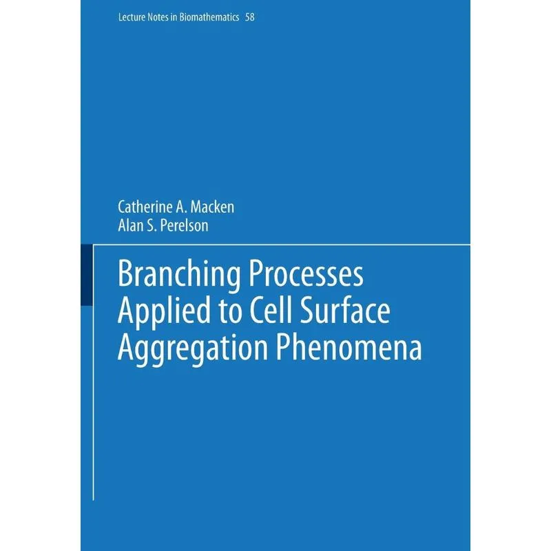 Branching Processes Applied to Cell Surface Aggregation Phenomena