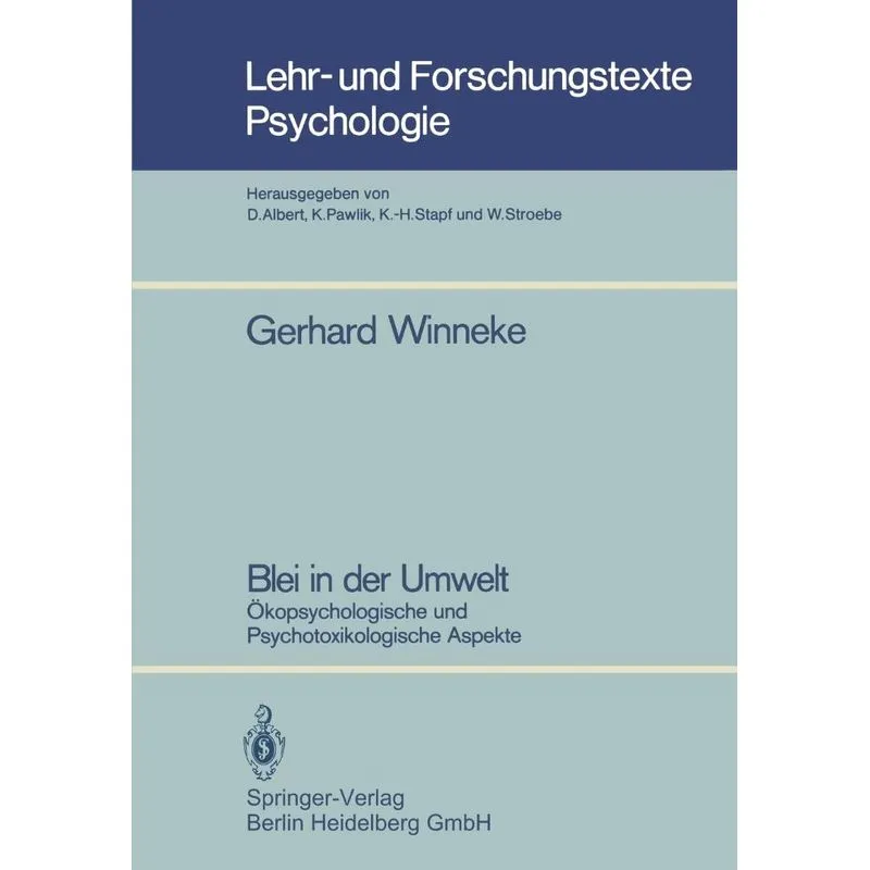 Blei in der Umwelt