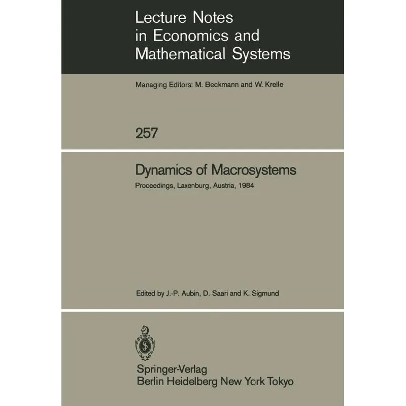 Dynamics of Macrosystems