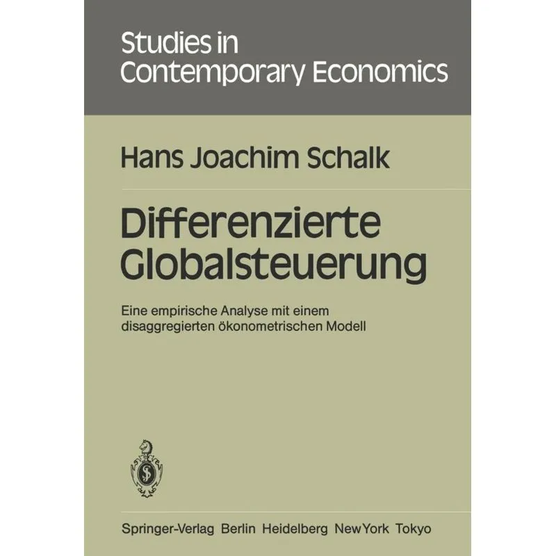 Differenzierte Globalsteuerung